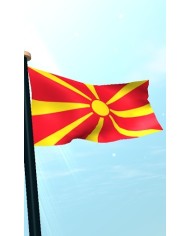 Bandera Macedonia exterior Bandera Macedonia exterior