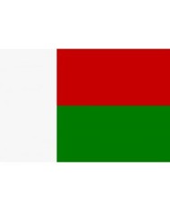 Bandera Madagascar 10 x 15 cm.