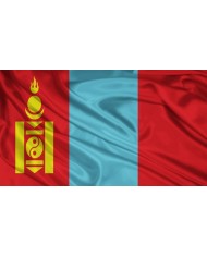 Bandera Mongolia 10 x15 cm. Bandera Mongolia 10 x15 cm.
