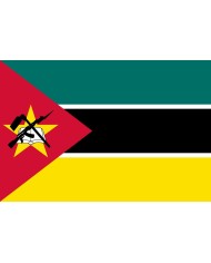 Bandera Mozambique 10 x 15 cm. Bandera Mozambique 10 x 15 cm.
