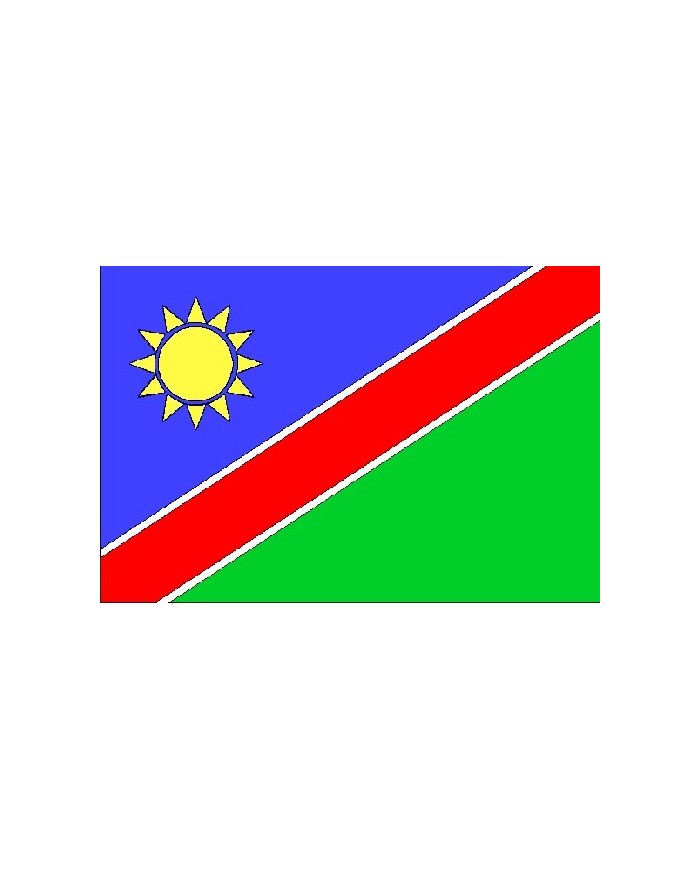Bandera Namibia exterior Bandera Namibia exterior