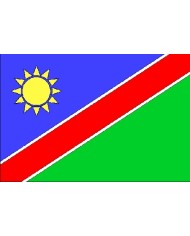 Bandera Namibia exterior Bandera Namibia exterior