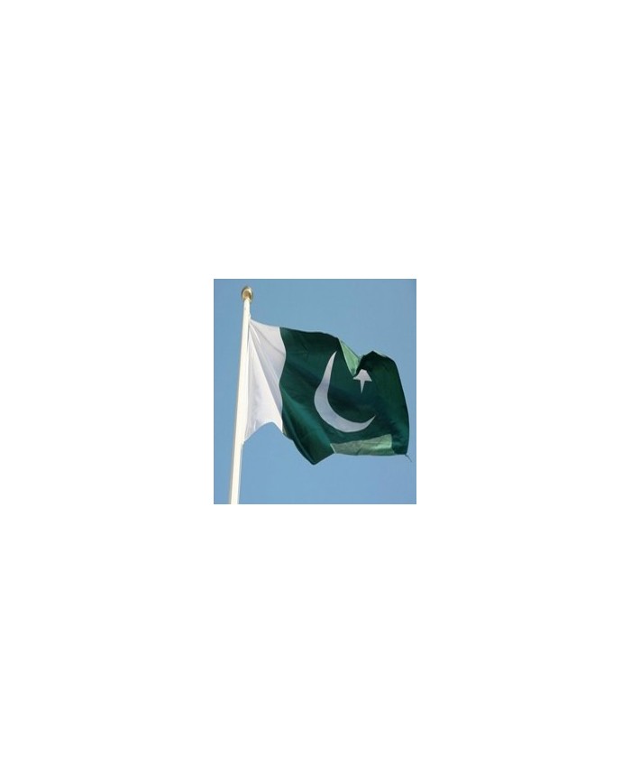 Bandera Pakistán exterior Bandera Pakistán exterior