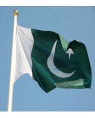 Bandera Pakistán exterior Bandera Pakistán exterior