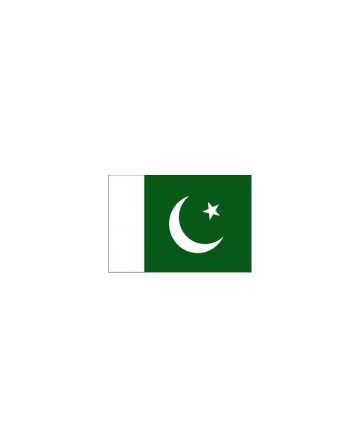 Bandera Pakistán exterior Bandera Pakistán exterior