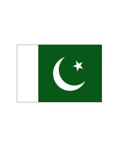 Bandera Pakistán 10 x 15 cm. Bandera Pakistán 10 x 15 cm.