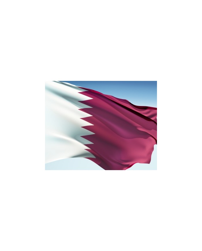 Bandera Qatar exterior Bandera Qatar exterior