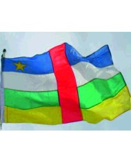 Bandera República Centro Africana exterior