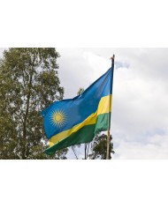 Bandera Ruanda exterior