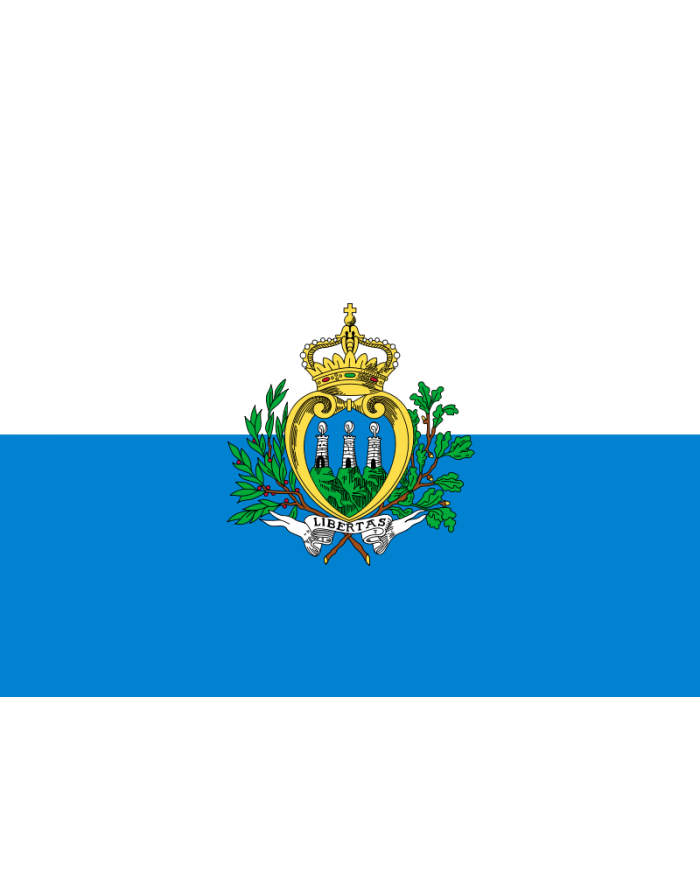 Bandera San Marino 10 x 15 cm. Bandera San Marino 10 x 15 cm.