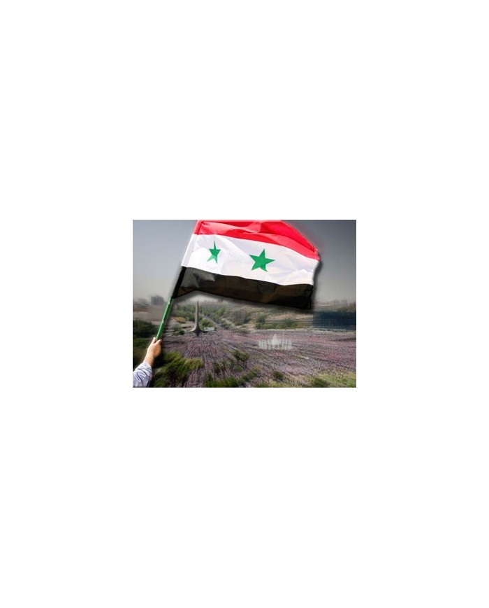 Bandera Siria exterior