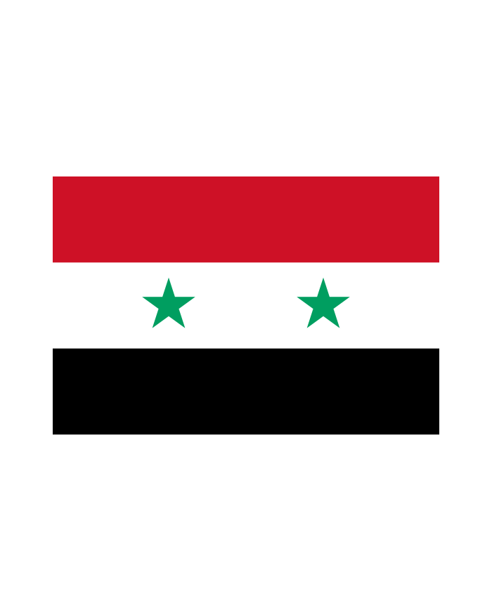 Resultado de imagen para siria bandera