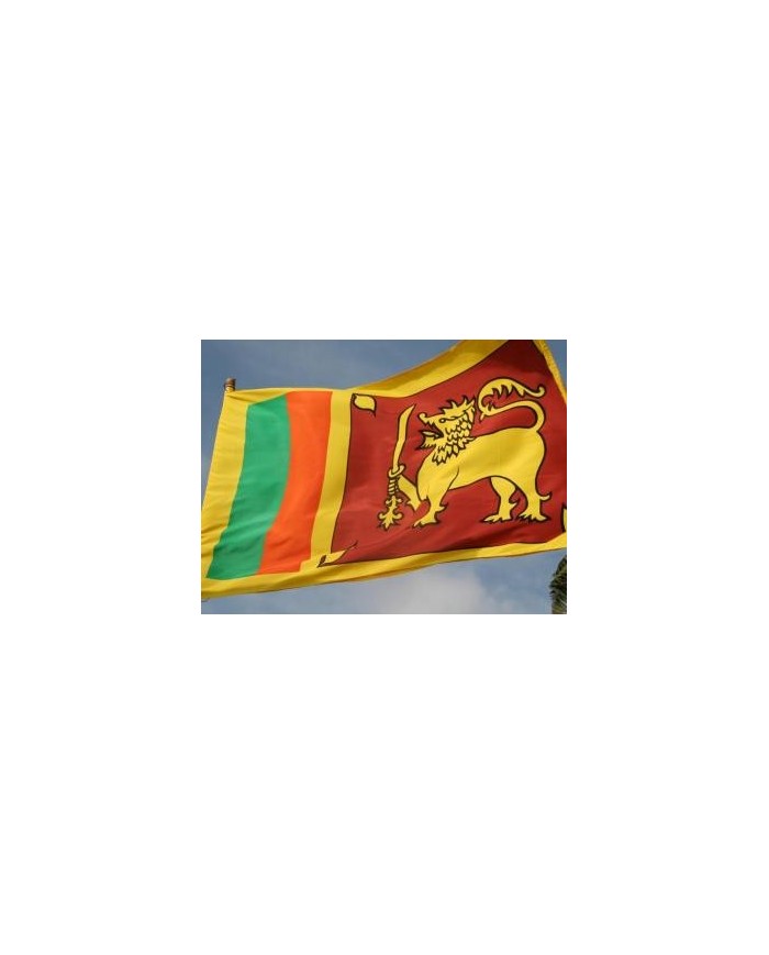 Bandera Sri Lanka exterior