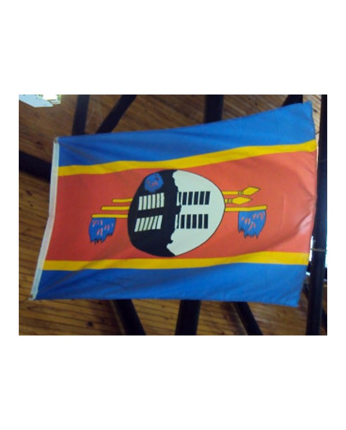 Bandera Swazilandia exterior Bandera Swazilandia exterior
