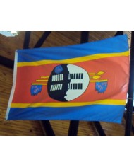 Bandera Swazilandia exterior Bandera Swazilandia exterior
