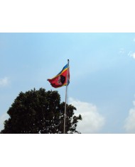 Bandera Swazilandia exterior Bandera Swazilandia exterior