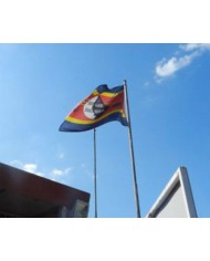 Bandera Swazilandia exterior Bandera Swazilandia exterior