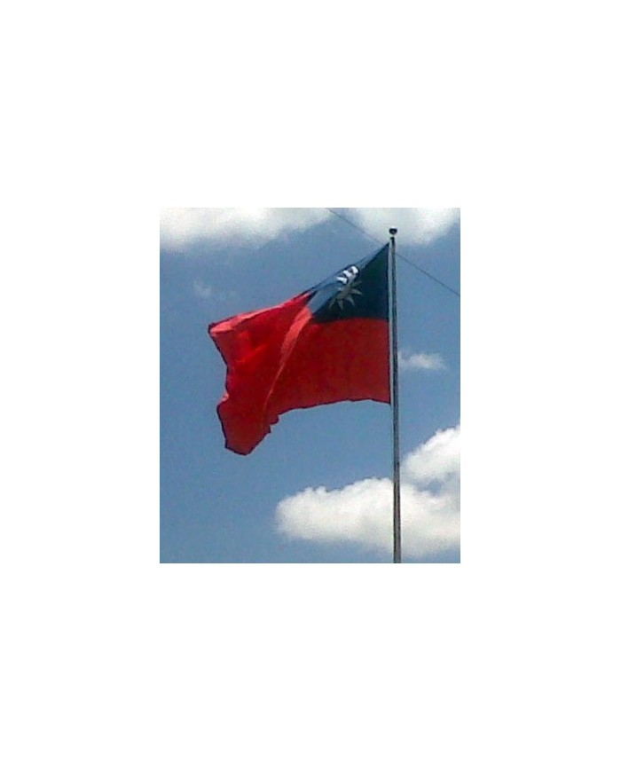Bandera Taiwán exterior