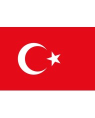 Bandera Turquía 10 x 15 cm. Bandera Turquía 10 x 15 cm.
