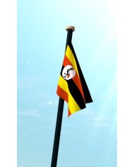 Bandera Uganda exterior Bandera Uganda exterior