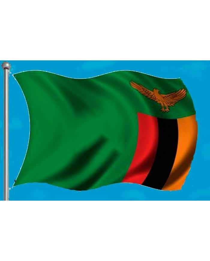 Bandera Zambia exterior Bandera Zambia exterior