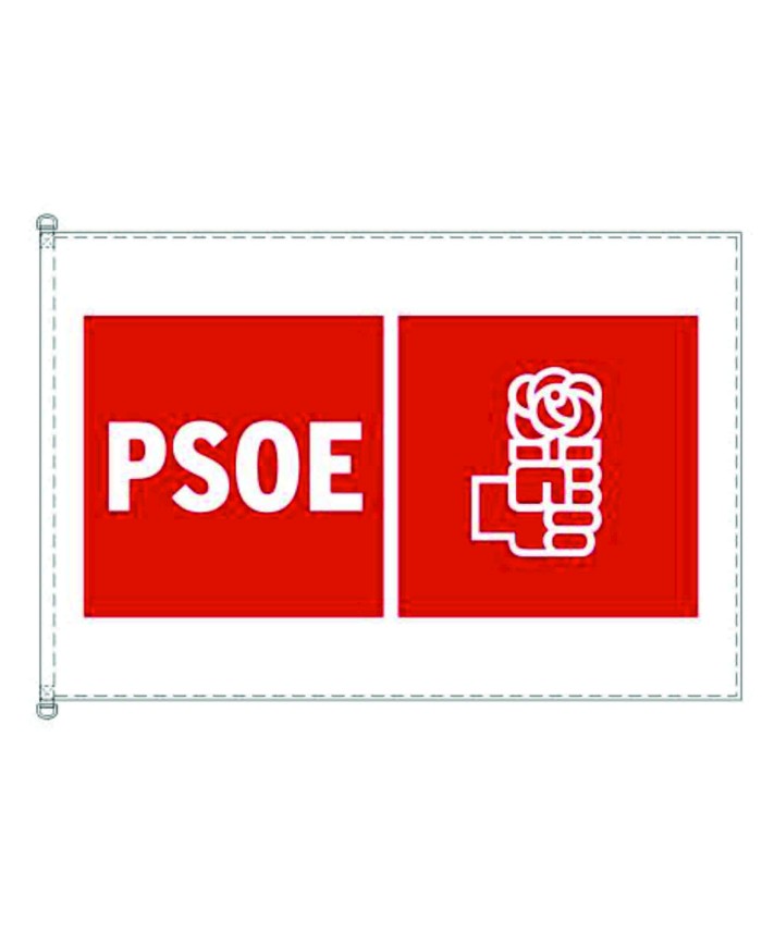 Bandera PSOE Bandera PSOE
