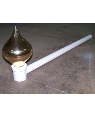 Brazo potencia para mástil fibra de vidrio Brazo potencia para mástil fibra de vidrio