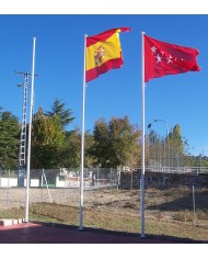 Mástil fibra vidrio driza externa Mástil fibra vidrio driza externa