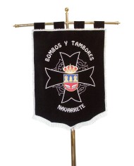 Estandarte con escudo personalizado Estandarte con escudo personalizado