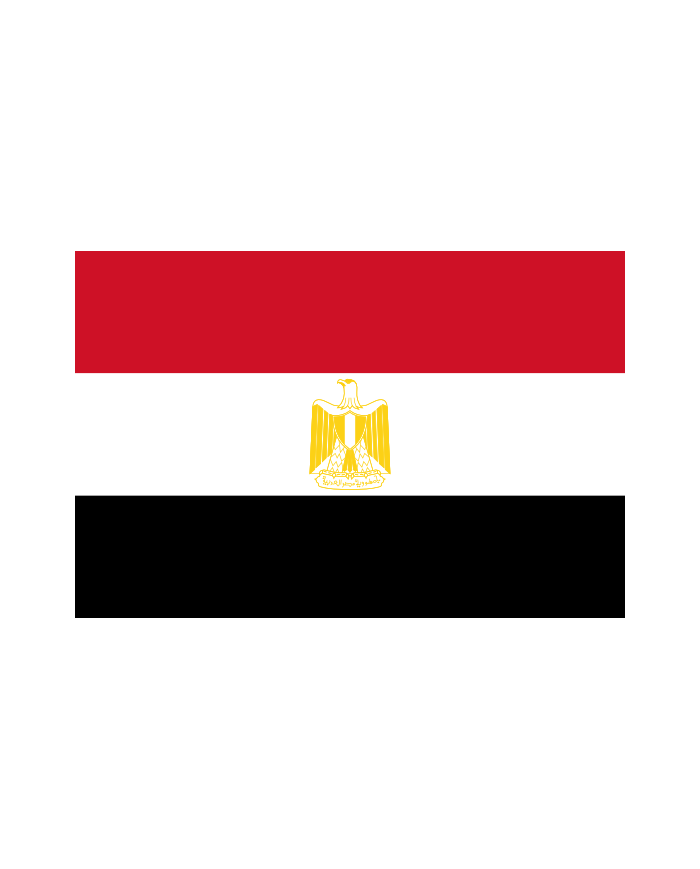 Bandera Egípto exterior