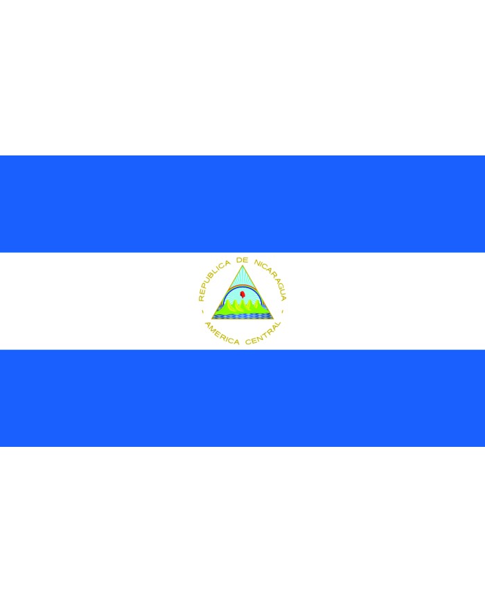 Bandera Nicaragua exterior