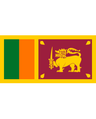 Bandera Sri Lanka exterior