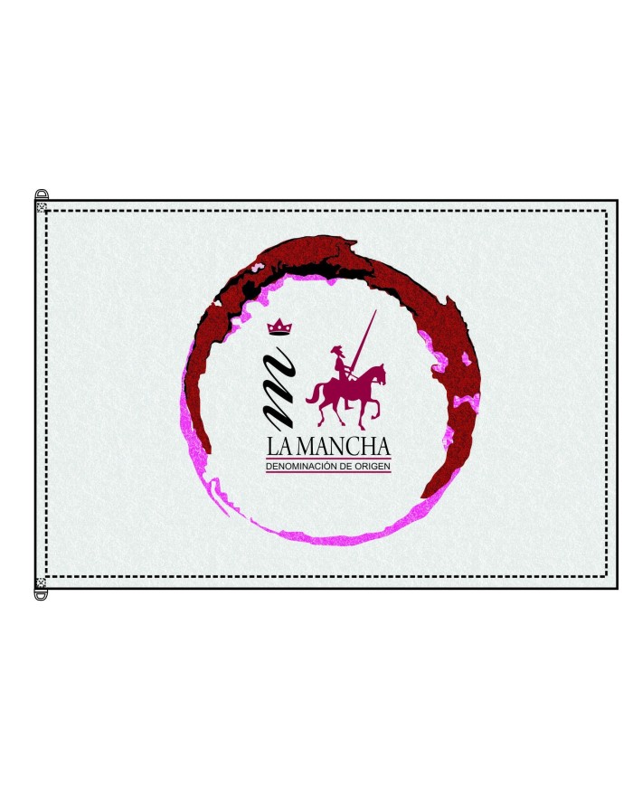 Bandera Denominación de Origen La Mancha