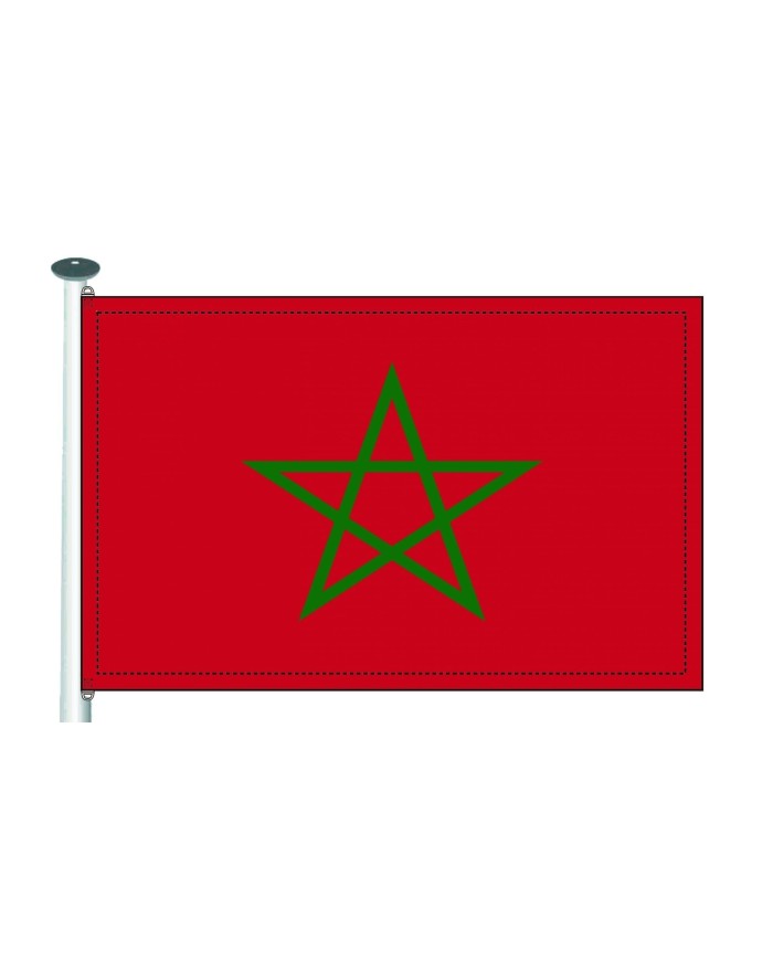 Bandera Marruecos exterior Bandera Marruecos exterior