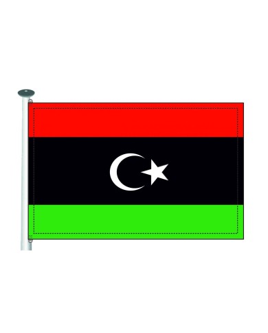 Bandera Libia exterior Bandera Libia exterior