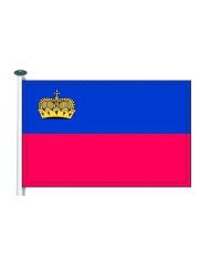 Bandera Liechtenstein exterior Bandera Liechtenstein exterior