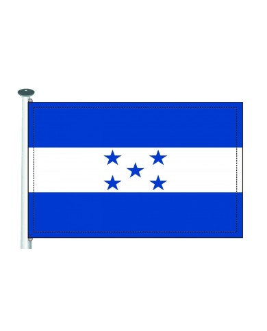 Bandera Honduras exterior Bandera Honduras exterior