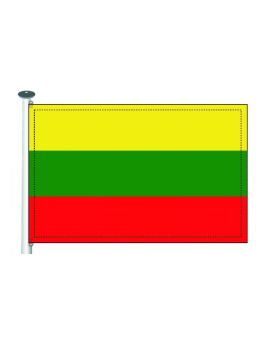 Bandera Lituania exterior Bandera Lituania exterior