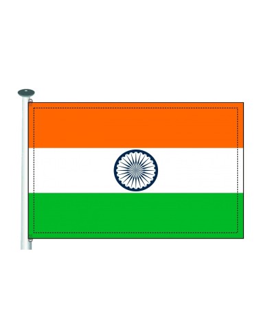 Bandera India exterior Bandera India exterior
