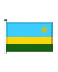 Bandera Ruanda exterior Bandera Ruanda exterior