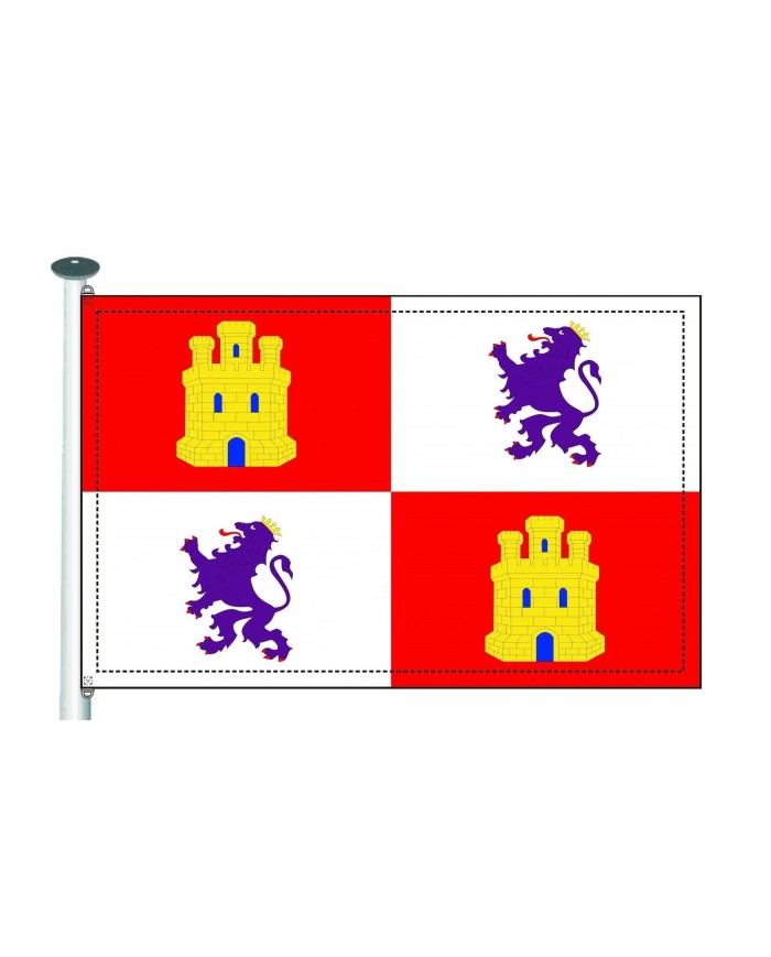 Bandera Castilla y León exterior