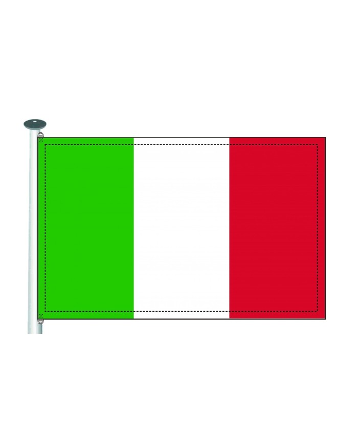 Bandera Italia exterior