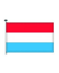 Bandera Luxemburgo exterior Bandera Luxemburgo exterior