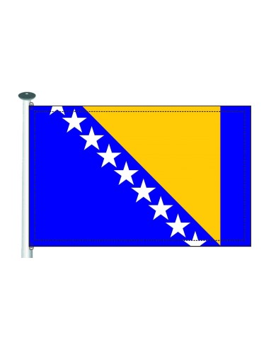 Bandera Bosnia y Herzegovina exterior Bandera Bosnia y Herzegovina exterior