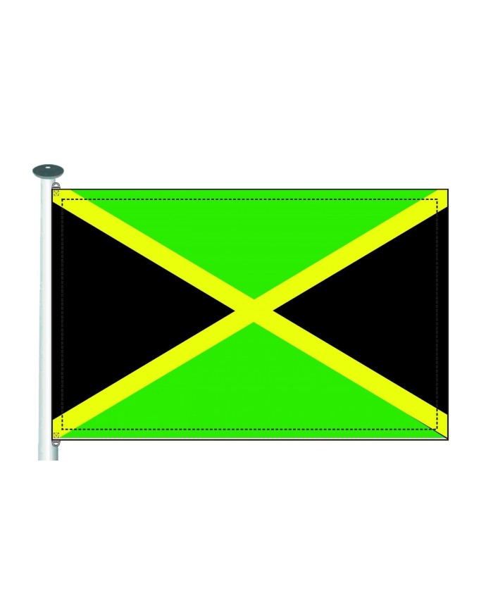 Bandera Jamaica exterior