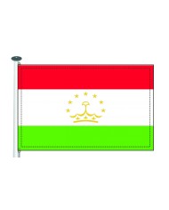 Bandera Tayikistán exterior
