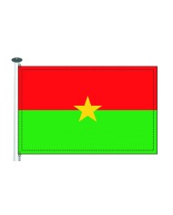 Bandera Burkina Faso exterior Bandera Burkina Faso exterior