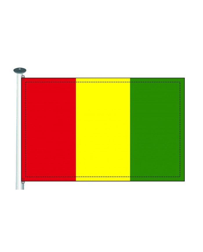 Bandera Guinea exterior