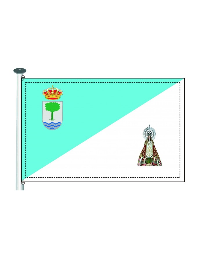 Bandera Fuente el Saz del Jarama Bandera Fuente el Saz del Jarama