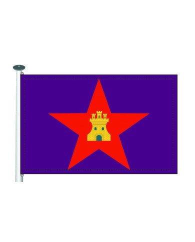 Bandera Pendón Estrellado de Castilla Bandera Pendón Estrellado de Castilla